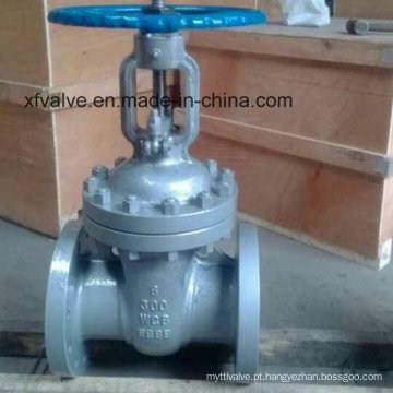 300lb 600lb Aço de carbono fundido Wcb Flange End Valve